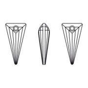 Pendentif Spike PureCrystal 6480 18 mm Crystal AB