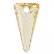 Pendentif Spike PureCrystal 6480 18 mm Crystal Golden Shadow|raw }}