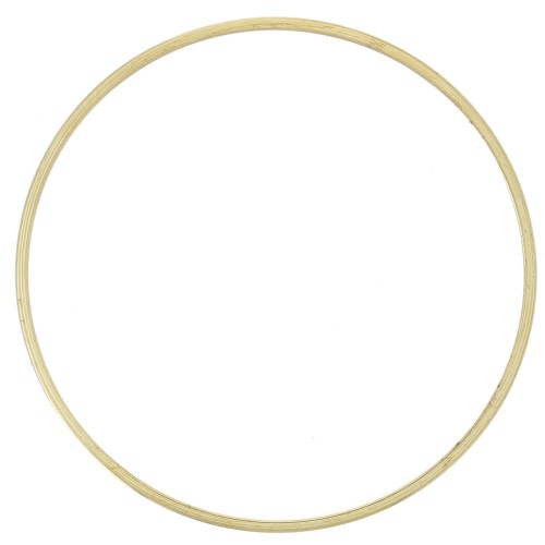 Anneau de montage et tissage rond 38 mm - Doré x1