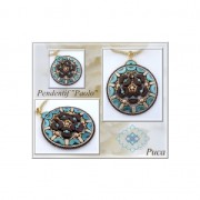 Anneau de montage et tissage rond 38 mm - Doré x1