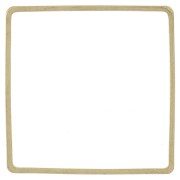 Anneau de montage et tissage carré 30 mm - Laiton brut x1|raw }}