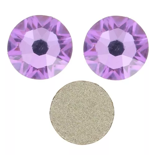 Strass à coller en cristal PureCrystal 3 mm - Crystal Vitrail Light x36