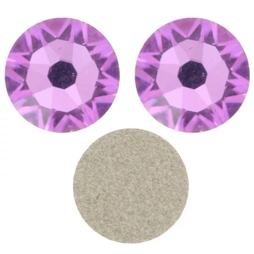 Strass à coller en cristal PureCrystal 5 mm - Crystal Vitrail Light x36