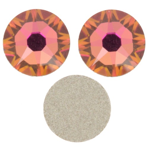 Strass à coller en cristal PureCrystal 5 mm - Crystal Vitrail Medium x36