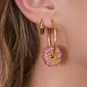 Toupies en cristal PureCrystal 5328 4 mm Peridot AB x50