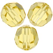 Perles rondes PureCrystal 5000 4 mm - Reinvented Dark Jonquil x20