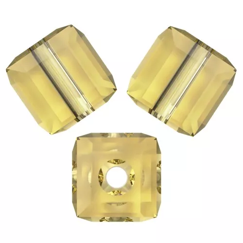 Cubes PureCrystal 5601 4 mm Reinvented Dark Jonquil x8