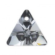 Pendentif Triangle PureCrystal 6628 16 mm Crystal Silver Night