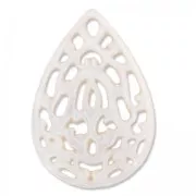 Intercalaire goutte en nacre 35 mm x1