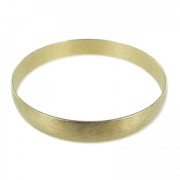 Bracelet demi-jonc 9.5x67 mm en laiton brut x1|raw }}