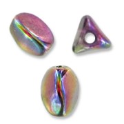 Perles en verre tchèque Pinch Beads 5x3 mm Magic Orchid x50