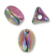 Perles en verre tchèque Pinch Beads 5x3 mm Magic Orchid x50