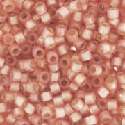 Miyuki Delica 11/0 DB0622 - Dyed Peach Silver Lined Alabaster x8g|raw }}