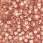 Miyuki Delica 11/0 DB0622 - Dyed Peach Silver Lined Alabaster x8g