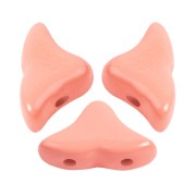 Perles en verre Hélios® par Puca® 6x10mm - La Divine Peach x10g|raw }}