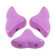 Perles en verre Hélios® par Puca® 6x10mm - La Divine Lilac x10g|raw }}