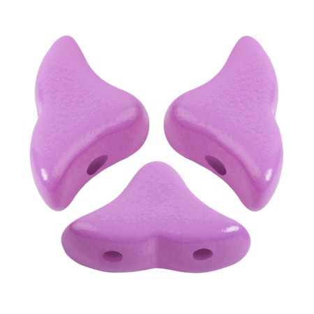 Perles en verre Hélios® par Puca® 6x10mm - La Divine Lilac x10g