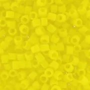Miyuki Delica 11/0 DB0751 - Mat Opaque Yellow x8g