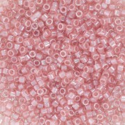 Miyuki Delica 11/0 DB1481 - Transparent Salmon Luster x8g