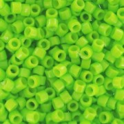 Miyuki Delica 11/0 DB2121 - Duracoat Opaque Kiwi x8g|raw }}