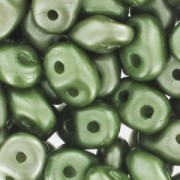 SuperDuo 2,5x5 mm Pastel Olivine x10g