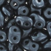 SuperDuo 2,5x5 mm Pearl Coat Charcoal x10g|raw }}