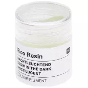 Pigment en poudre Noctilucent pour résine - Rico Design - Jaune x3g