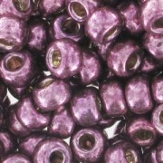Rocaille Miyuki Duracoat 8/0 4220 - Galvanized Eggplant x8g