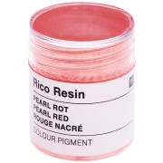 Pigment en poudre pour résine - Rico Design - Rouge nacré x3g