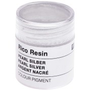 Pigment en poudre pour résine - Rico Design - Argent nacré x3g