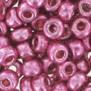 Rocaille Miyuki Duracoat 8/0 4210 - Galvanized Hot Pink x8g|raw }}