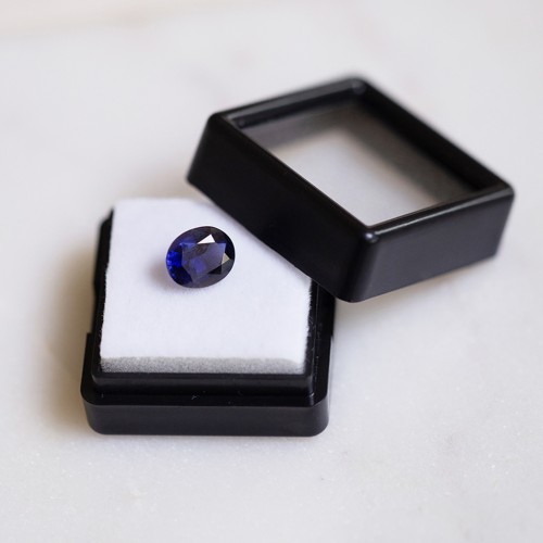 Iolite ovale 8.5x7 mm - 1.49 cts