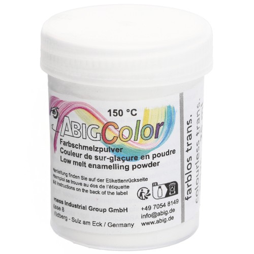 Poudre de sur-glaçure Transparent x25ml