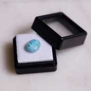 Larimar ovale 11.2x9.2 mm - 3.45 cts|raw }}