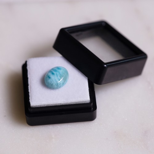 Larimar ovale 11.2x9.2 mm - 3.45 cts