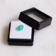 Chrysoprase poire 8x6.3 mm - 1.52 cts