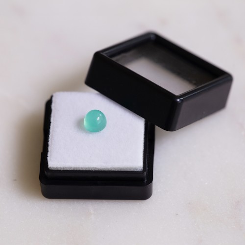 Chrysoprase rond 5.8 mm - 1.13 cts