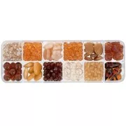 Assortiment de perles Preciosa Ornela - Topaz x200g