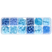 Assortiment de perles Preciosa Ornela - Aqua x200g