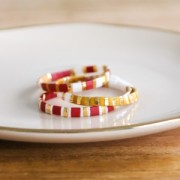 Miyuki Half Tila Beads 5x2.3x1.9mm HTL-4555 - Jet AB x10g