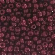 Preciosa Perles rocailles 11/0 2 mm - Bordeaux Opaque x20g