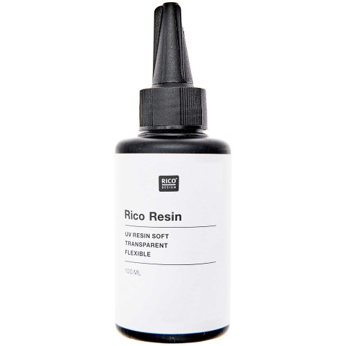 Resine UV Soft - Transparente et Flexible x100ml