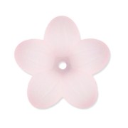 Fleur 20 mm Rose clair Frosted|raw }}