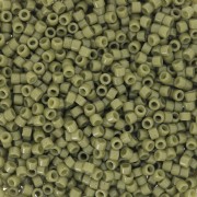 Miyuki Delica Duracoat 11/0 DB2357 - Opaque Dyed Olive - paquet de 100g|raw }}