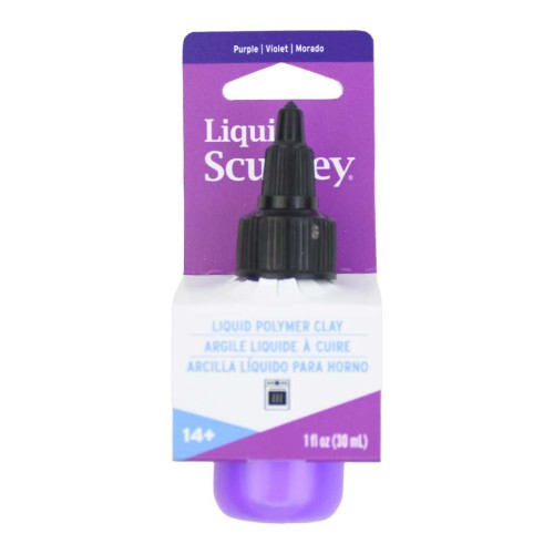 Pâte liquide Sculpey - Argile liquide à cuire - Violet x30ml