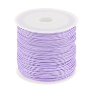 Fil de jade / Fil nylon tressé 0.8 mm Lilas x50 m