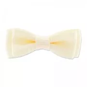 Noeud double gros grain 40 mm Cream