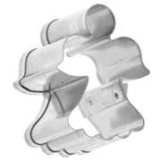 Mini emporte-pièce en fer blanc pour modelage 24x18 mm Ange