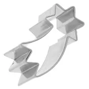 Mini emporte-pièce en fer blanc pour modelage 28x14 mm Etoile filante