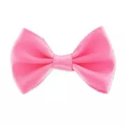 Noeud en satin 37 mm Rose